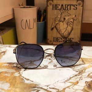 Balmain 50mm Metal Geo sunglasses